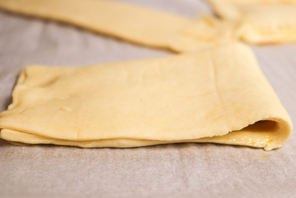 folded pop tart dough