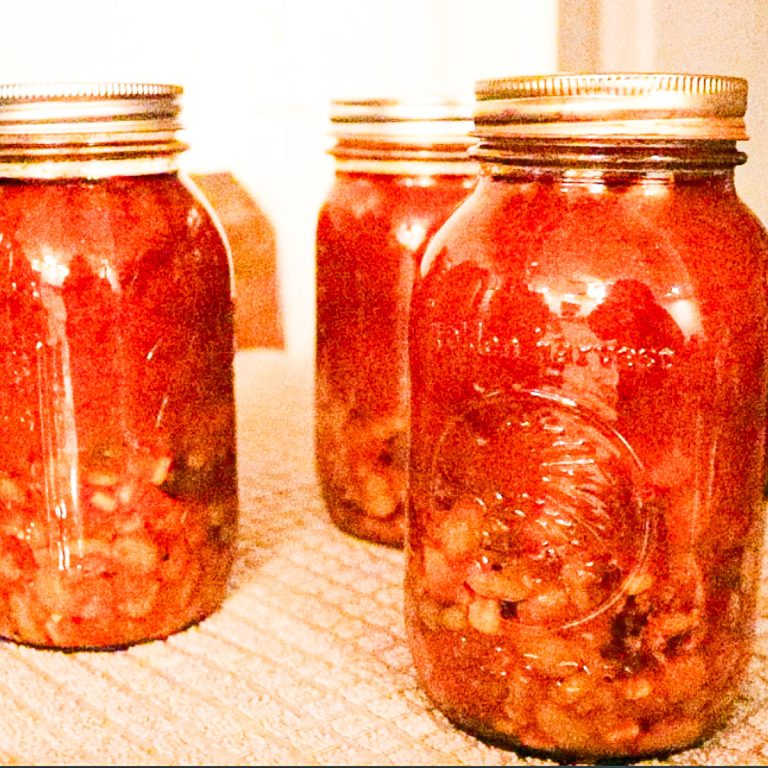 jars of beef vegetable soup