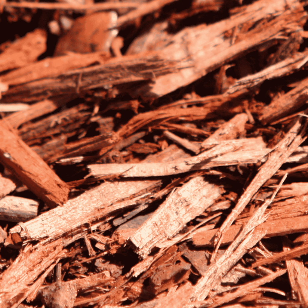 rugged wood bark mulch